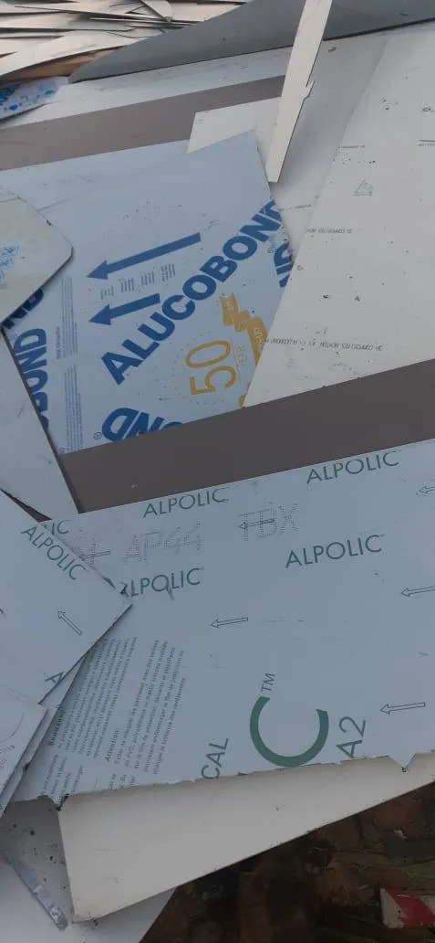 Alucobond Scrap Sheets & Bales For Sale