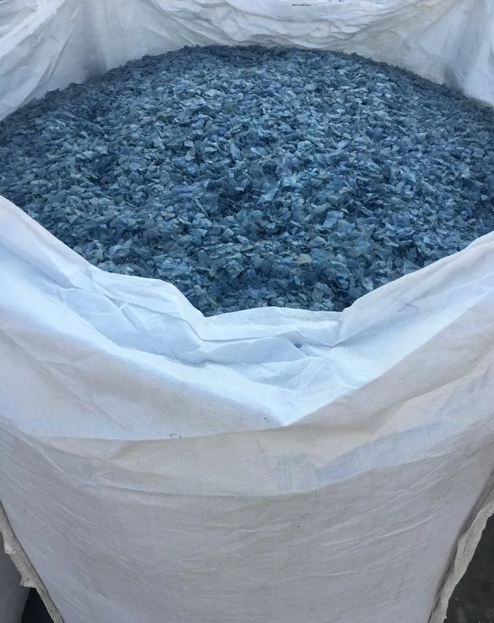 Blue Pc Water Bottle Regrind 99.99% Pure