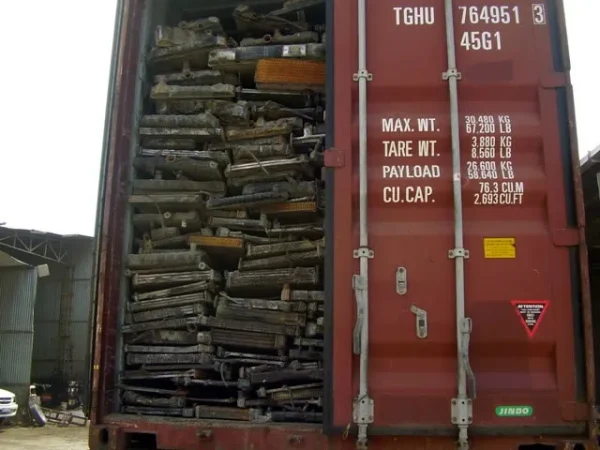 Mixed Unsweated Auto Radiators Scrap