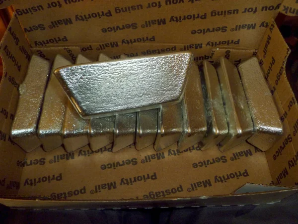 TIN Ingot 99.99% Pure (CAS #: 7440-31-5)