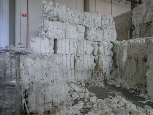 Virgin White Tissue Waste Paper