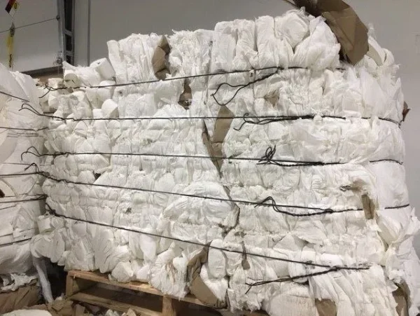 Virgin White Tissue Waste Paper